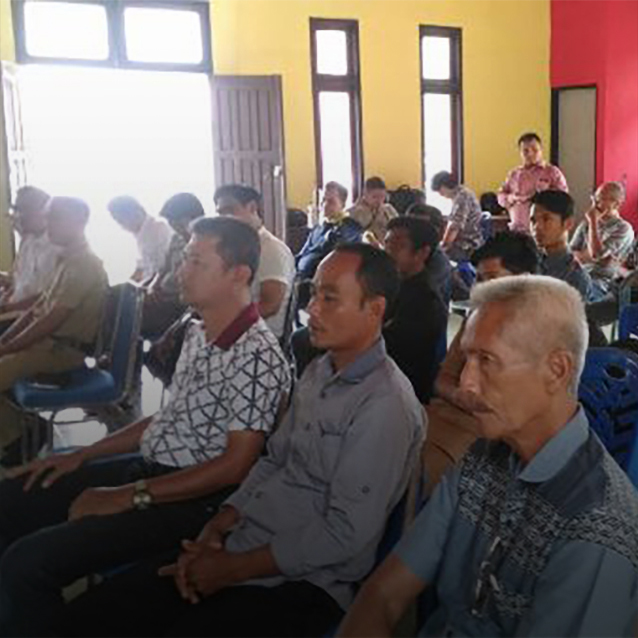 Conflict Potential and Resolution Workshop in Teluk Meranti Sub-District