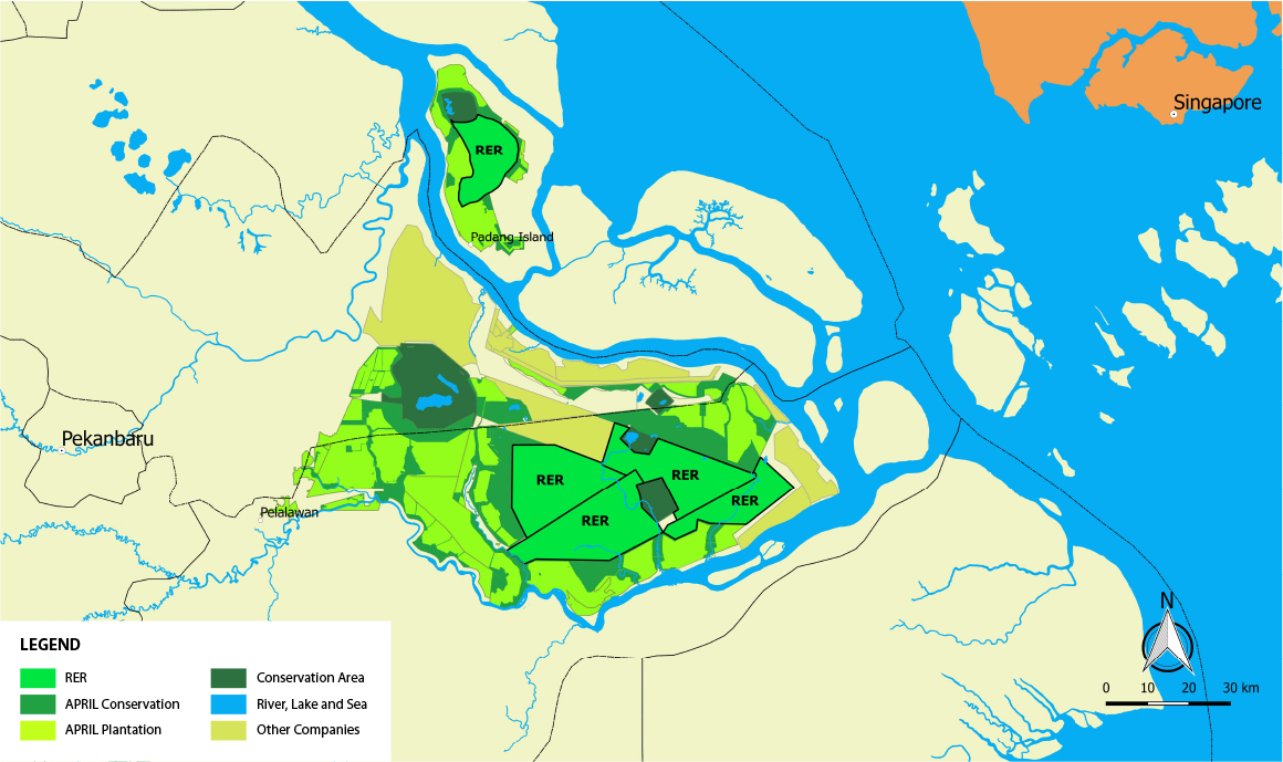 RER MAP - Peatland Forest Protection, Restoration and Conservation 