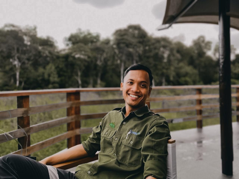 RER team is made up of talented professionals from a wide range of backgrounds. In this article, we focus on one of our talented RER conservation officers, Dian Andi Syahputra, to find out more about his job and how he came to work in this field.